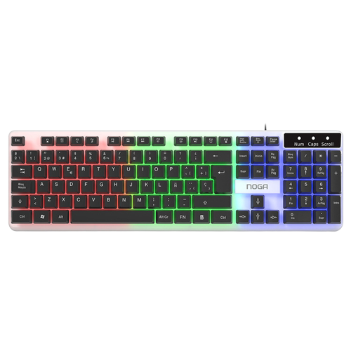 TECLADO GAMER RETROILUMINADO NOGA NKB-T100