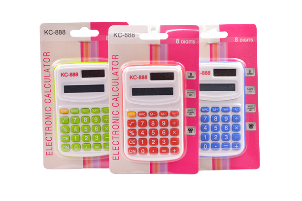 CALCULADORA MINI KC-888 EN BLISTER