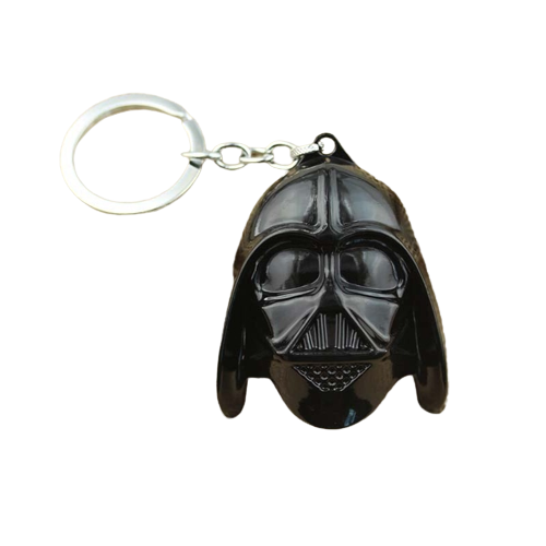 LLAVERO DE ACERO CON LICENCIA - DARTH VADER