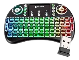 MINI TECLADO KEYBOARD SUONO / NETMAK / NOGA RETROILUMIINADO RGB