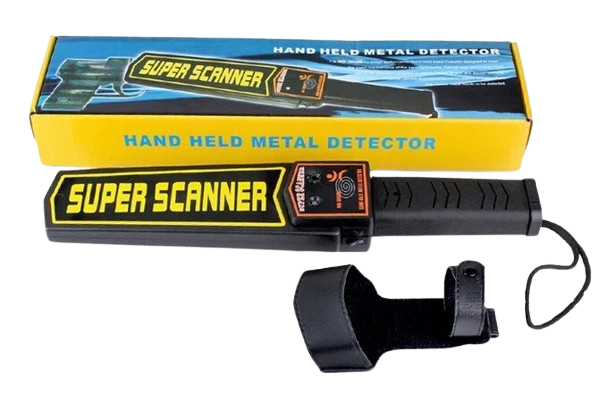 DETECTOR MANUAL DE METALES SUPER SCANNER
