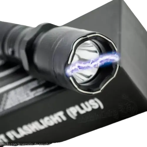 TASER LINTERNA LED (PICANA) - DEFENSA PERSONAL - RECARGABLE - 1101 PLUS
