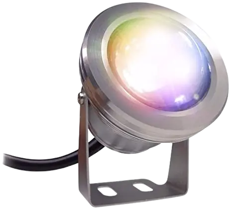 REFLECTOR LED RGB IP67 PARA PILETA - EXTERIOR - CONTROL REMOTO - 12V