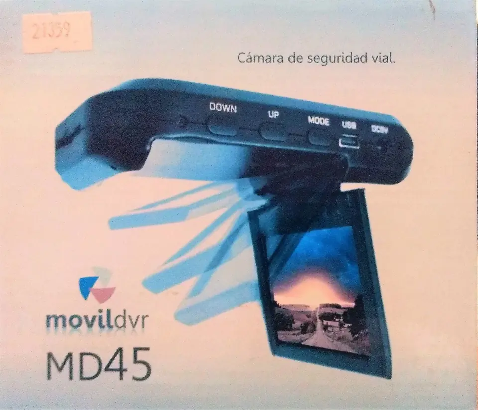 CÁMARA DE SEGURIDAD PARA AUTO HD DASHCAM SAIKANO MD45