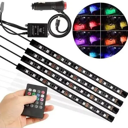TIRA LED RGB PARA AUTO -