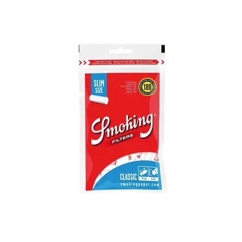 Filtros Smoking Slim x180 15mm