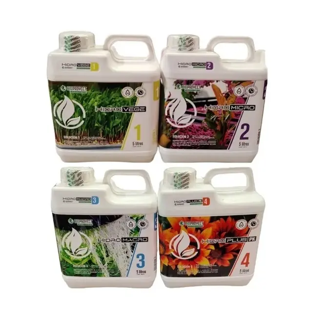 Hidronutrientes 1,2,3 5lts Bioproyect