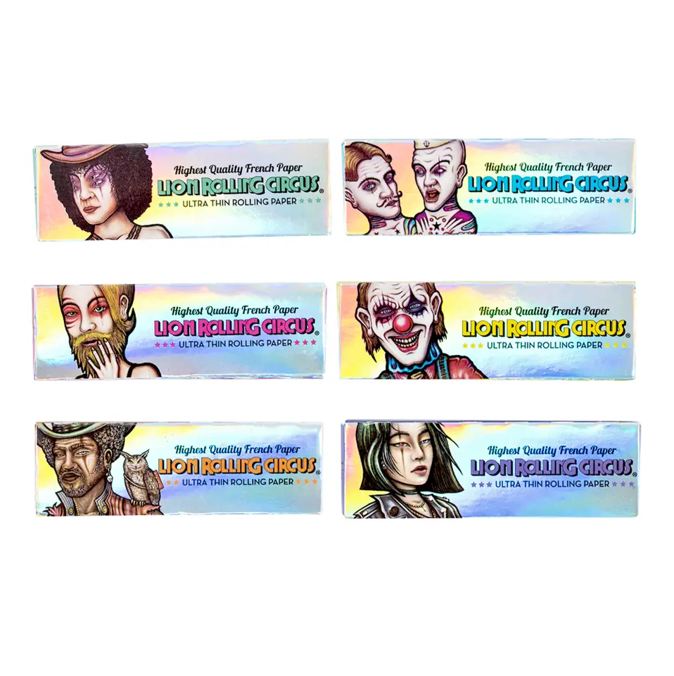 Silver 1.1/4 Lion Rolling Circus