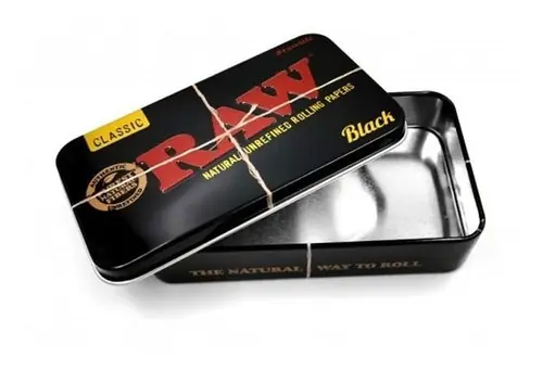 Lata Estuche Black Raw