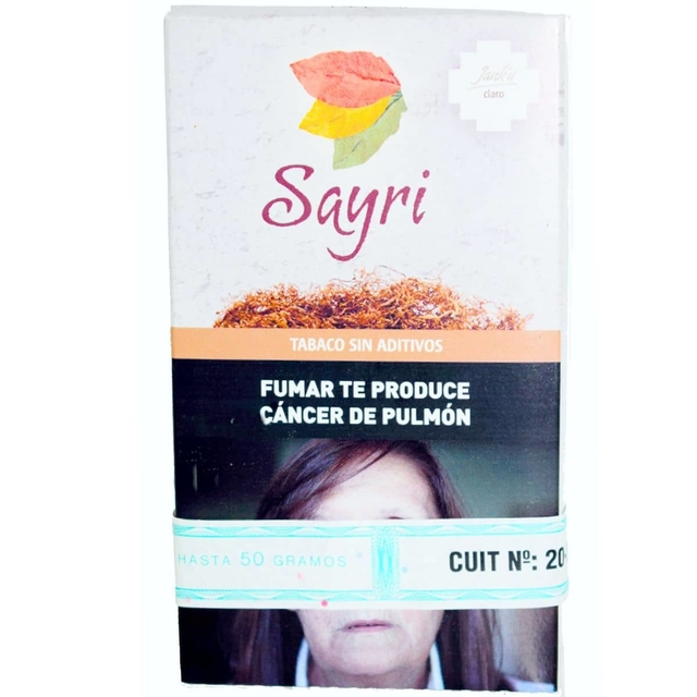 Tabaco Sayri Claro 30gr