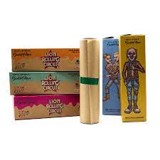 Papel Para Rosin Unbleached 15cm x 10mts Lion Rolling Circus