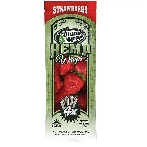 Blunt Wrap Strawberry x4