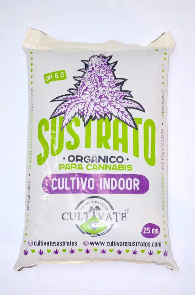 Sustrato Organico autofloresciente Cultivate 25lts