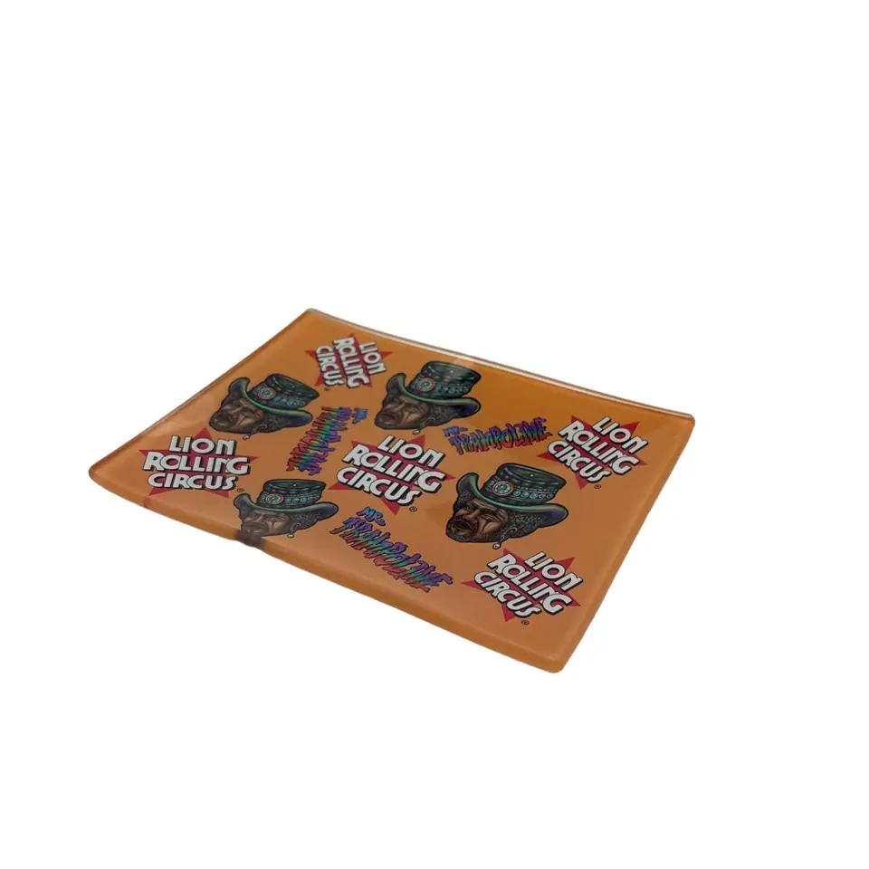Bandeja De Vidrio Mini Lion Rolling Circus