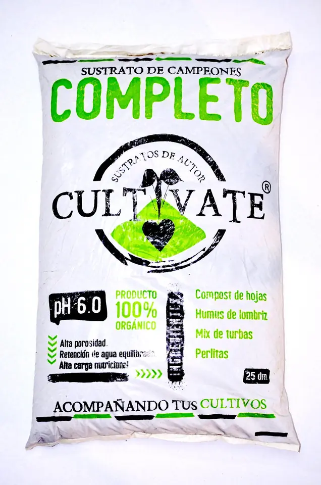 Sustrato Completo Cultivate 25lts
