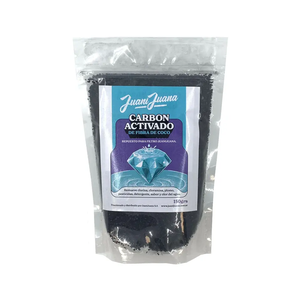 Repuesto Carbon Activado 150gr Juani Juana