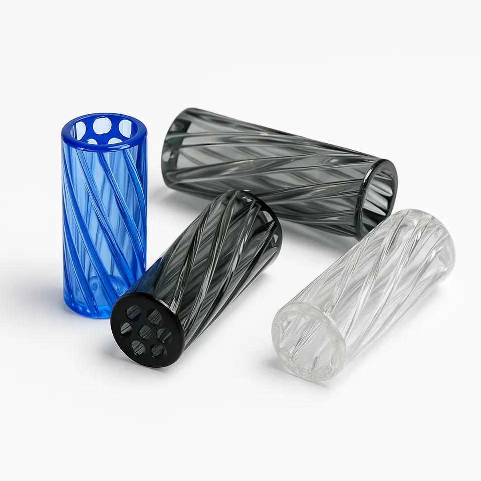 Filtro De Vidrio Reutilizable Con Twist 8mm