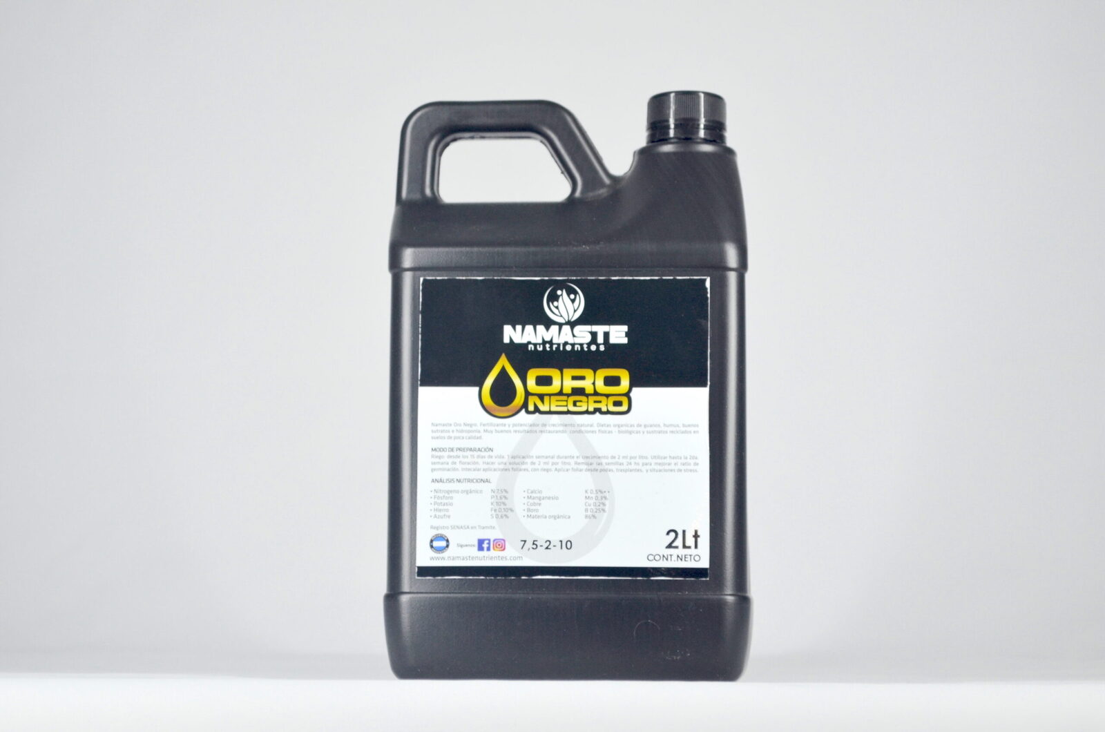 Oro Negro 2lts Namaste