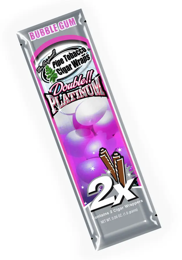 Blunt Wrap Buble Gum x2