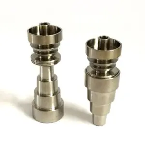Set dabber Titanio + Banger Hibrido De Titanio