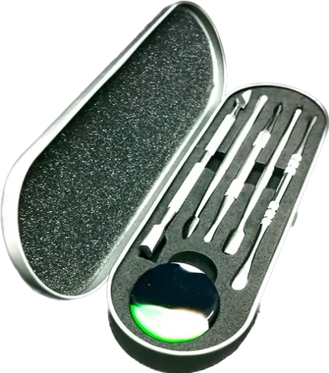 Kit Dabber  + Contenedor De Silicona Grande Keep It Fresh