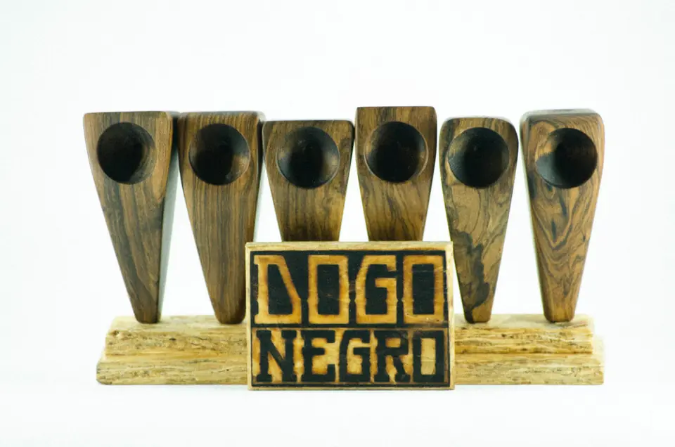 Pipa De Madera Dogo Negro