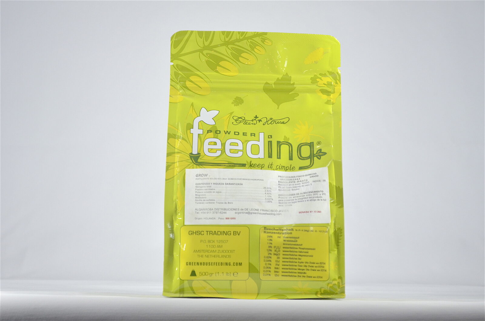 Feeding Grow 500gr Linea Mineral