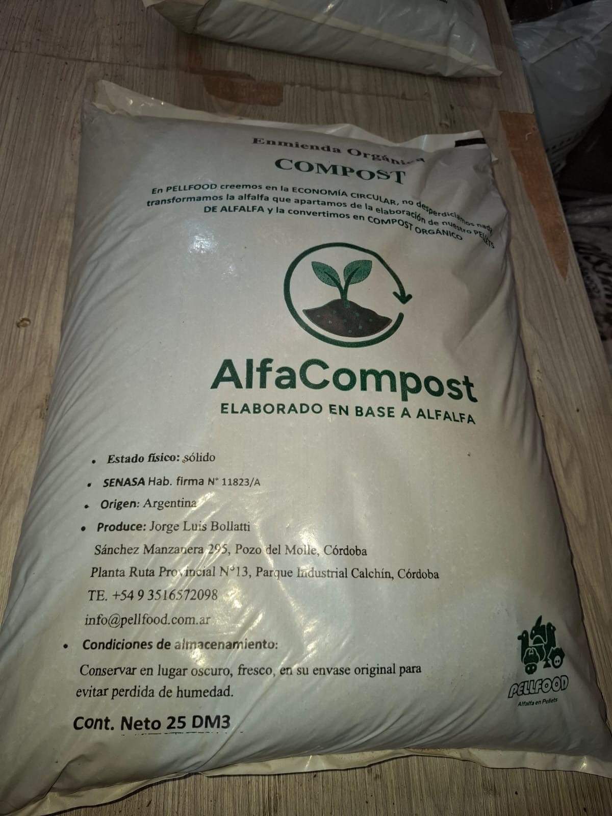 Pellfood Alfacompost 25lts