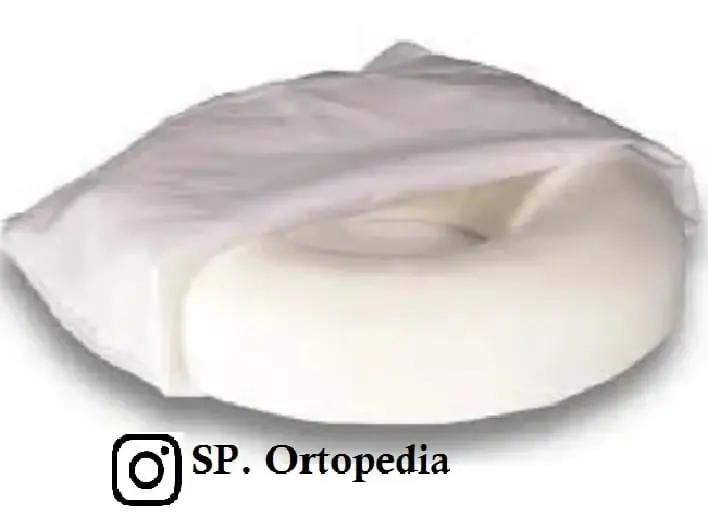 Almohadon Antiescaras redondo con funda