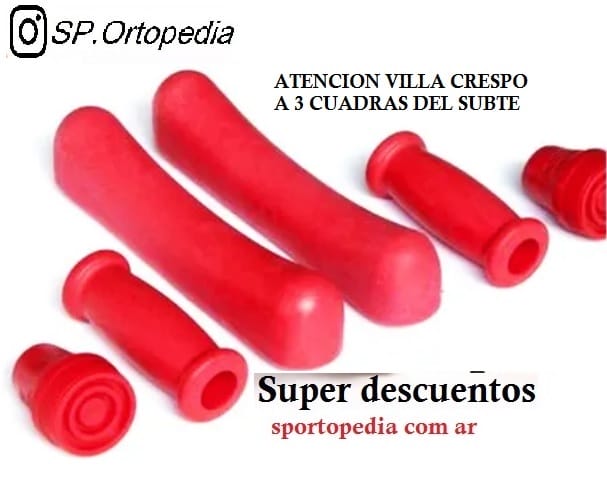 Kit repuestos para muletas