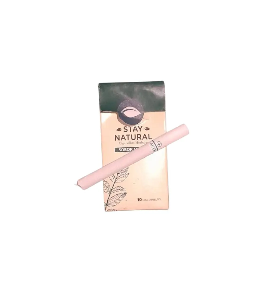 CIGARRILLOS HERBALES MENTA ATADO x 10