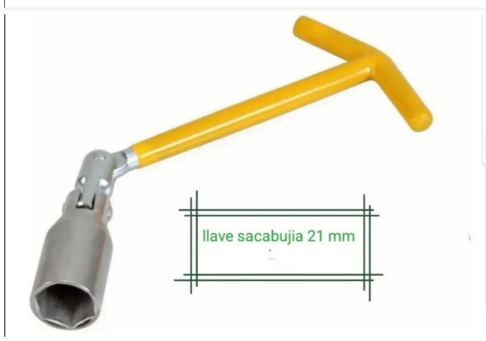LLAVE SACABUJIA ARTICULADA 21MM (U185)