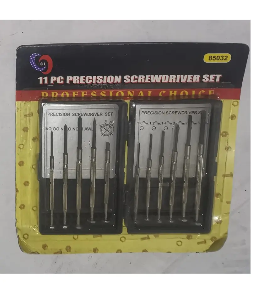 DESTORNILLADOR RELOJERO x 11pcs (u090)