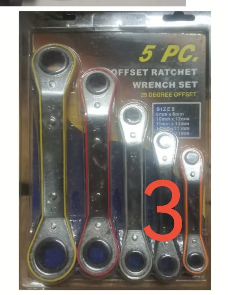 LLAVES CRIQUE SET X 5 PZS COLORES (U1000)