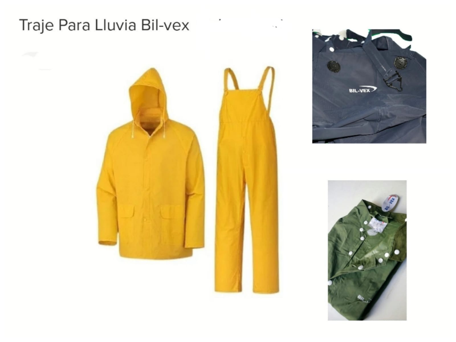 TRAJE LLUVIA GRUESO BILLVEX (u1000) (LIQUIDA)