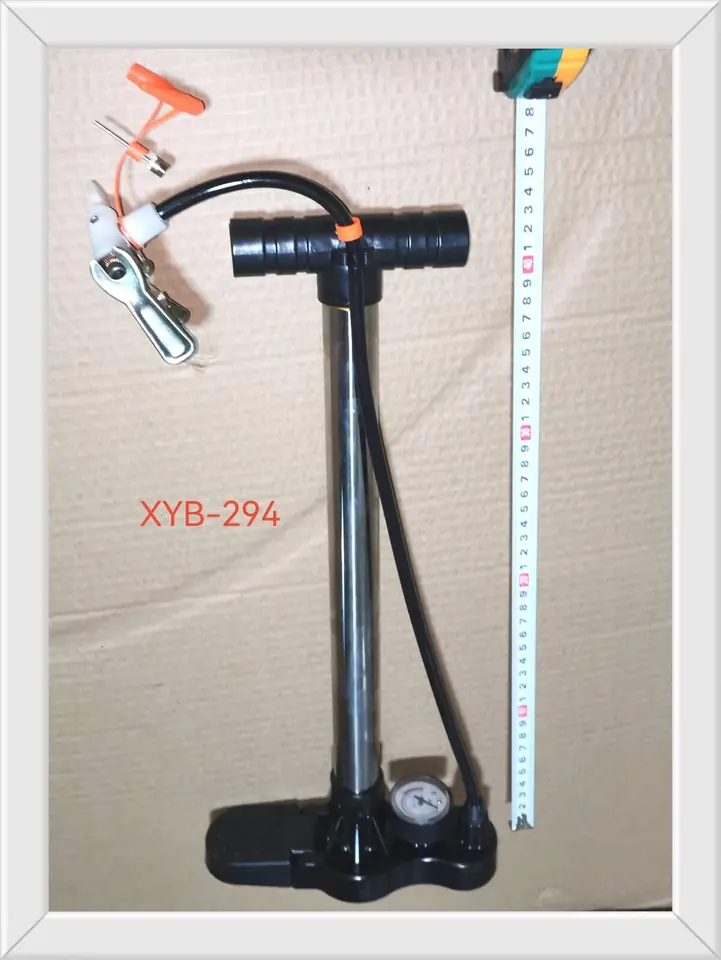 Inflador aluminio con manómetro XYB -294 (U550)