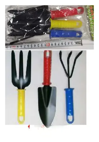 SET JARDIN MANGO PVC COLOR X 3 (U160) (liquida)