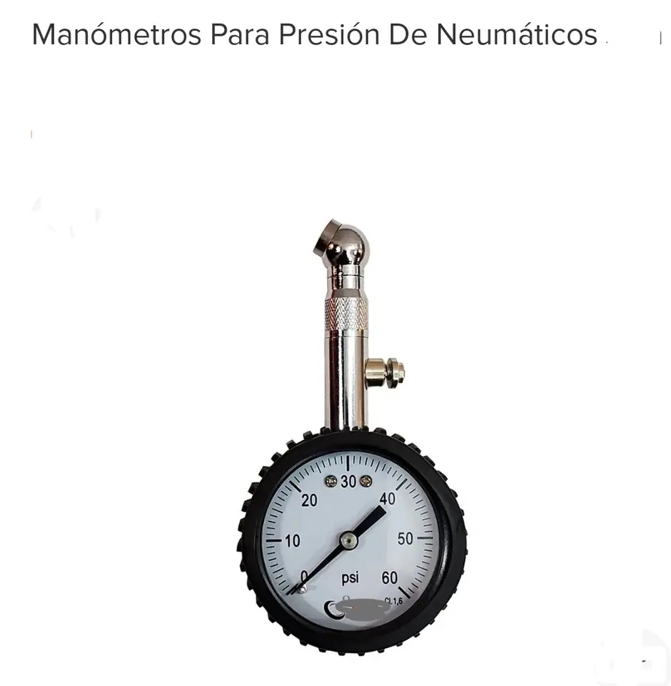 MEDIDOR DE PRESION NEUMATICO METAL (U360)