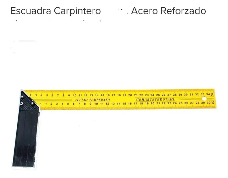 ESCUADRA CARPINTERO   25CM (U135)