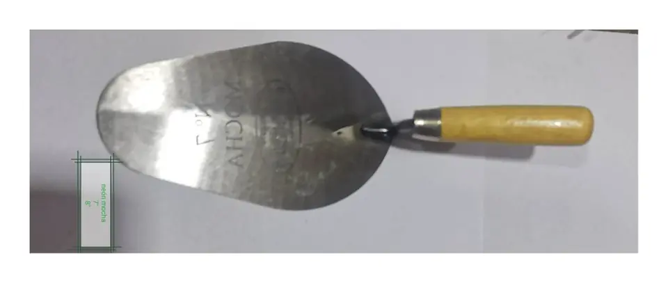 CUCHARA ALBAÑIL PUNTA MOCHA NEON 7" (U160)