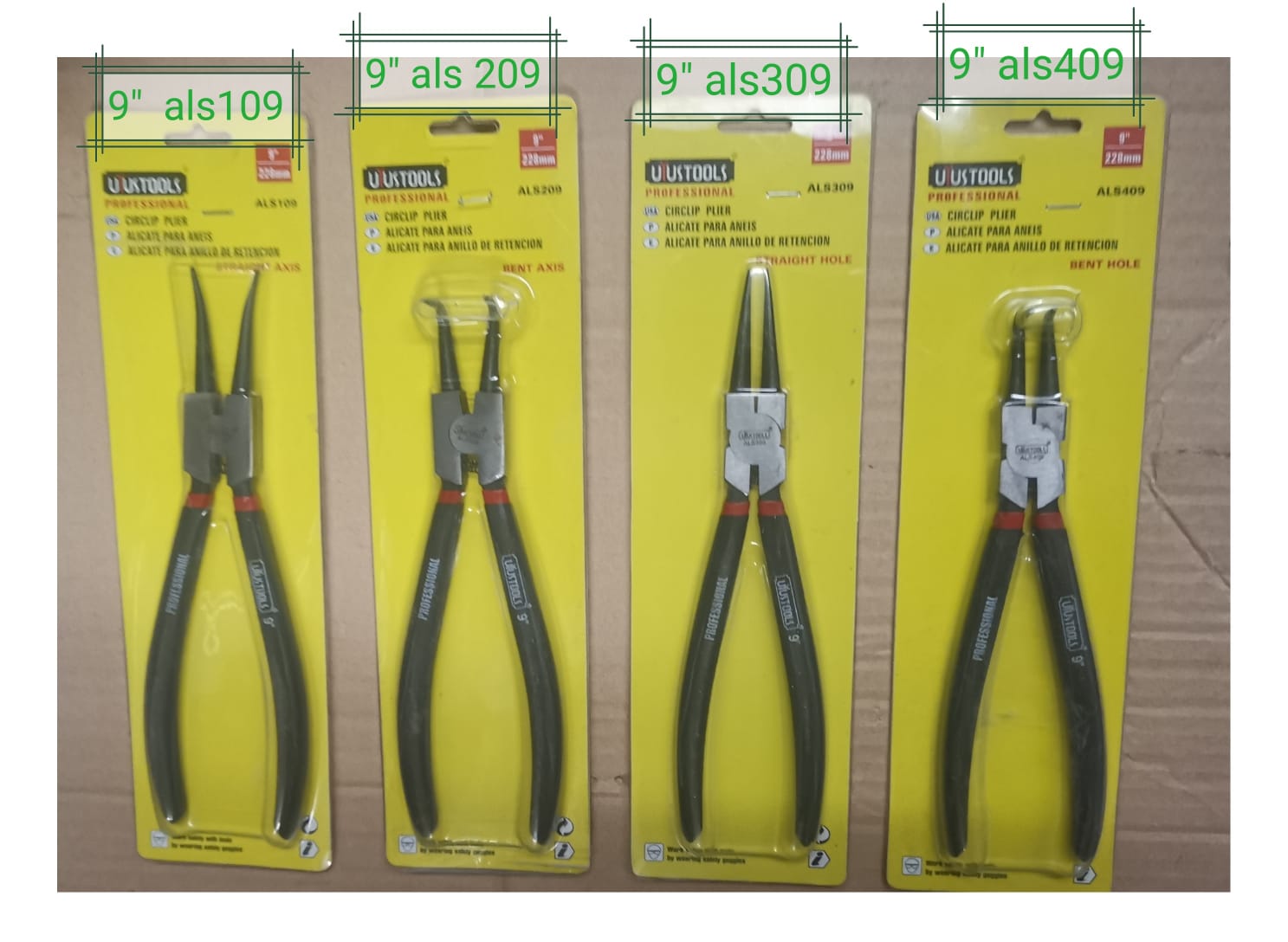 PINZA SEGUER UYUSTOOL 9" ALS409(U360)