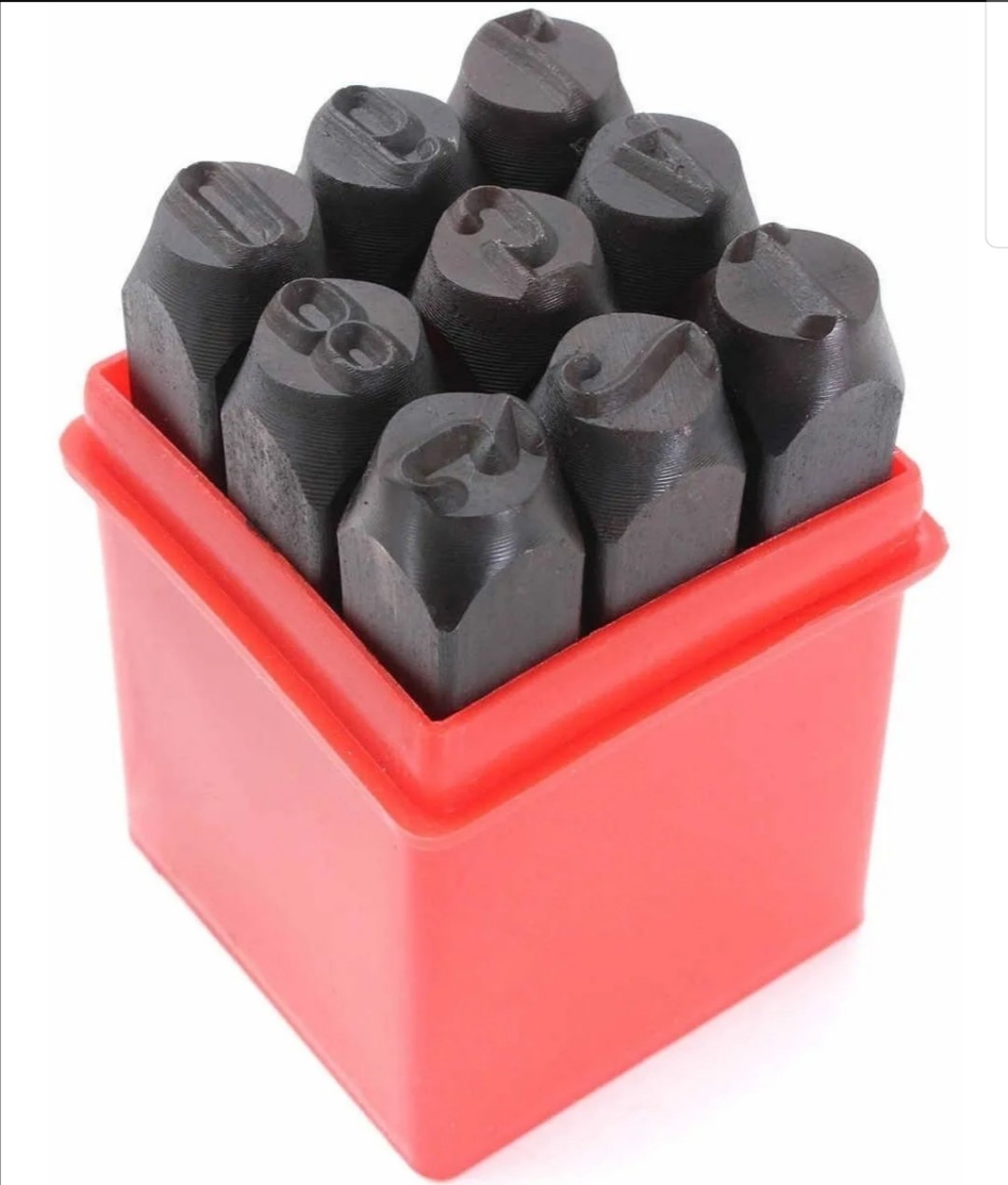 NUMEROS GOLPE SET X 9PZS 5MM (U300)