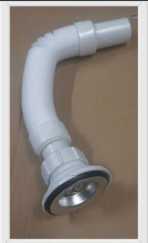FUELLE CAÑO DESAGOTE 30CM CON SOPAPA(U110) (NETO)