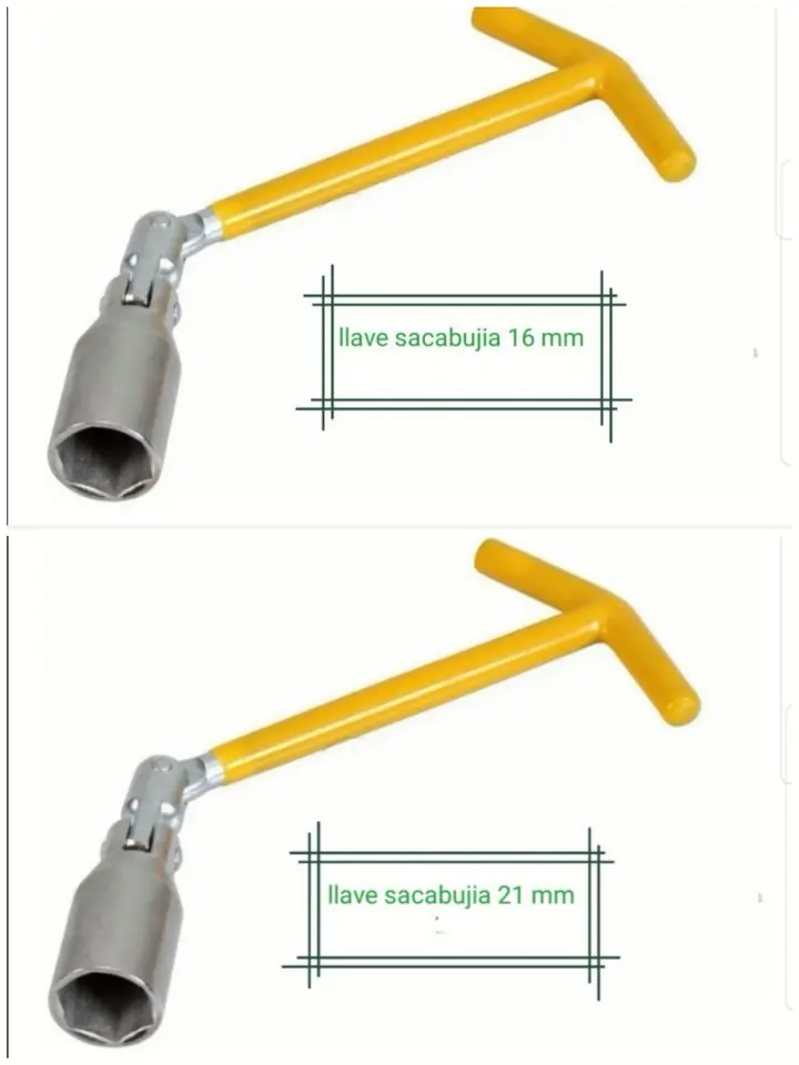 LLAVE SACABUJIA ARTICULADA 16MM (U185)