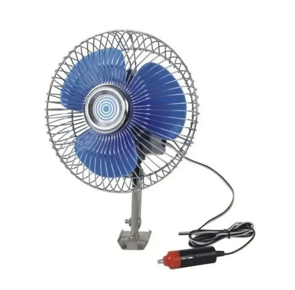 VENTILADOR METAL 12V 8" (U1100)