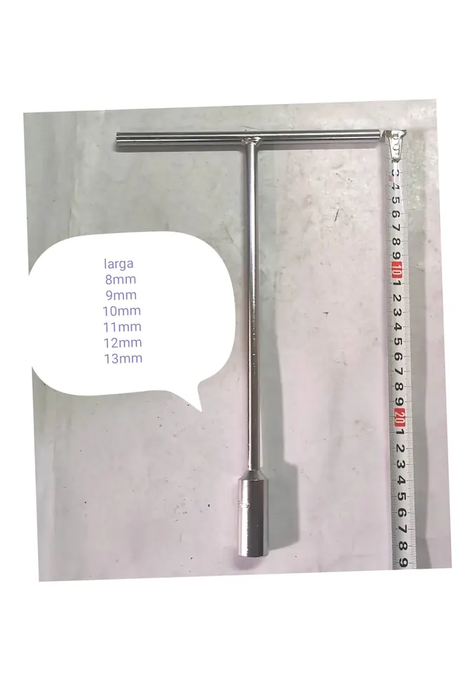 LLAVE T LARGA 10MM (U110)