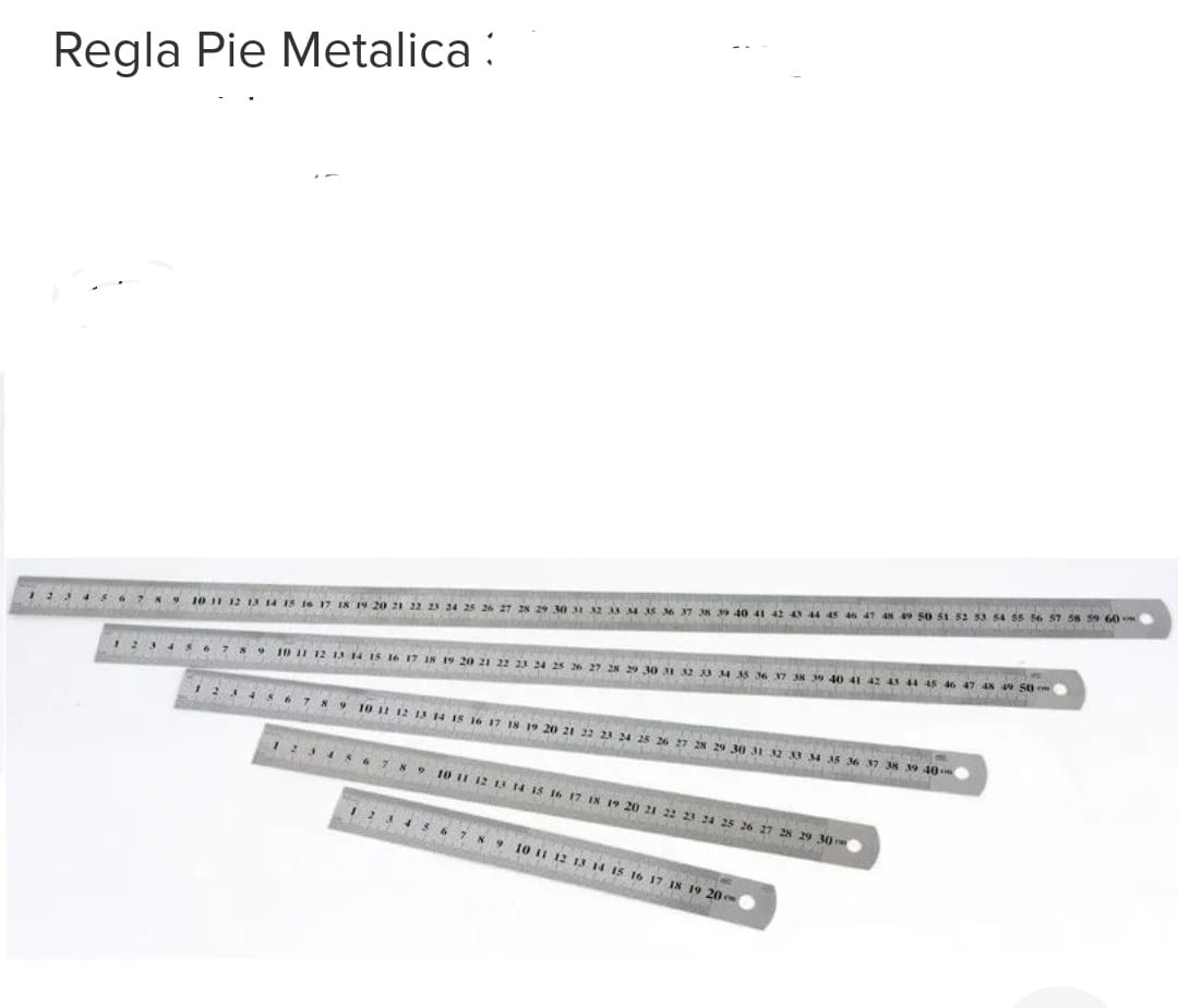 REGLA METALICA 60CM (U075)