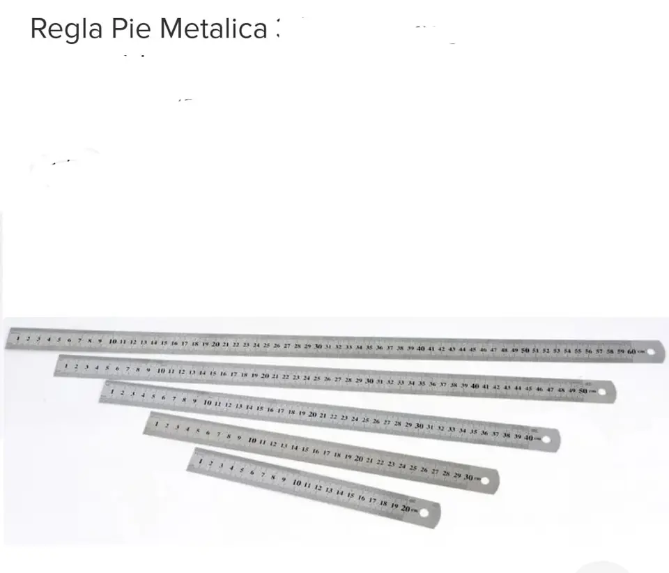 REGLA METALICA 100CM (U220)