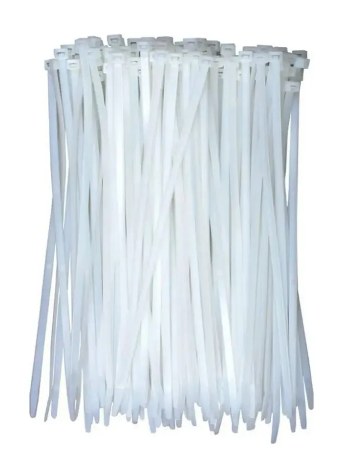 PRECINTOS DE NYLON X100 U 2.4X200MM BLANCO (u080)