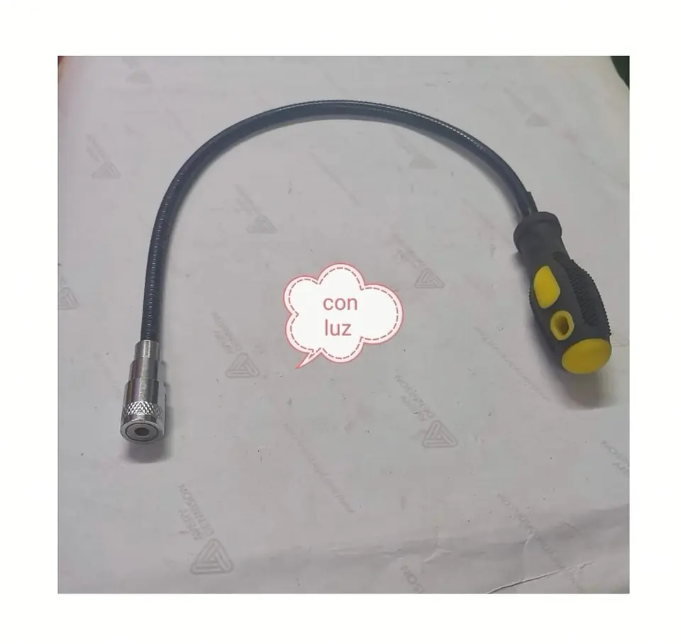 PESCA TUERCAS FLEXIBLE CON LUZ ENGOMADA (U250)